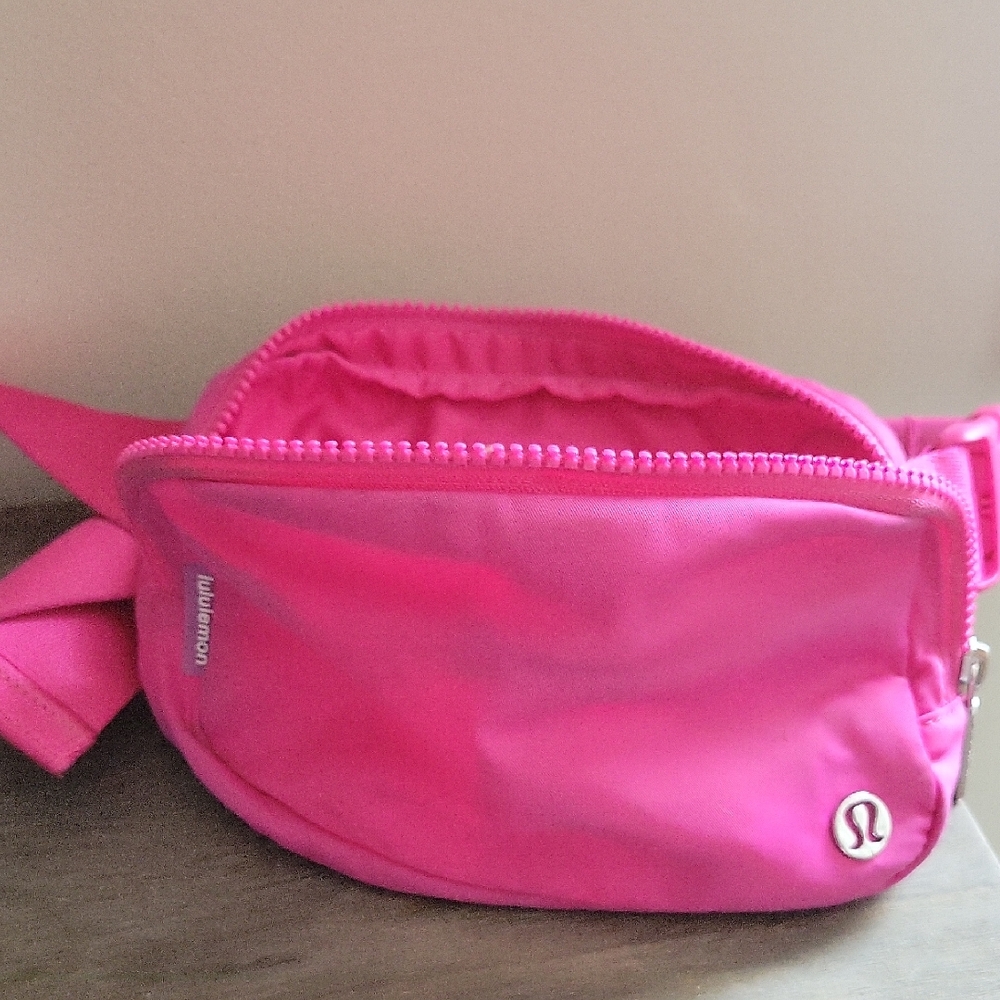 Lululemon Athletica Vibrant Pink Crossbody Bag